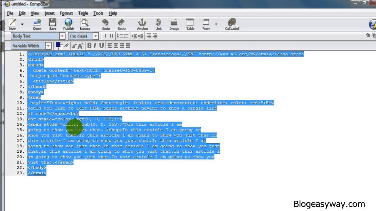 Add HTML Code to the Editor Tab - Wordpress