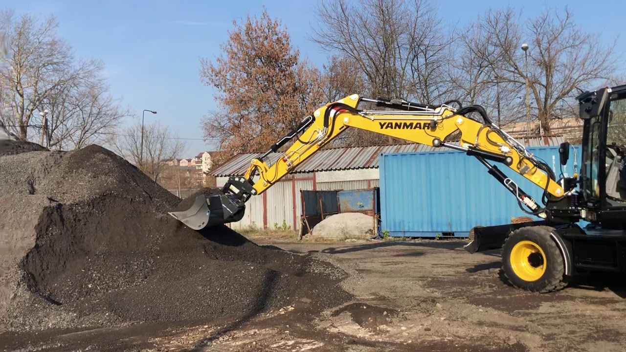 YANMAR B95W POWERTILT GŁOWICA