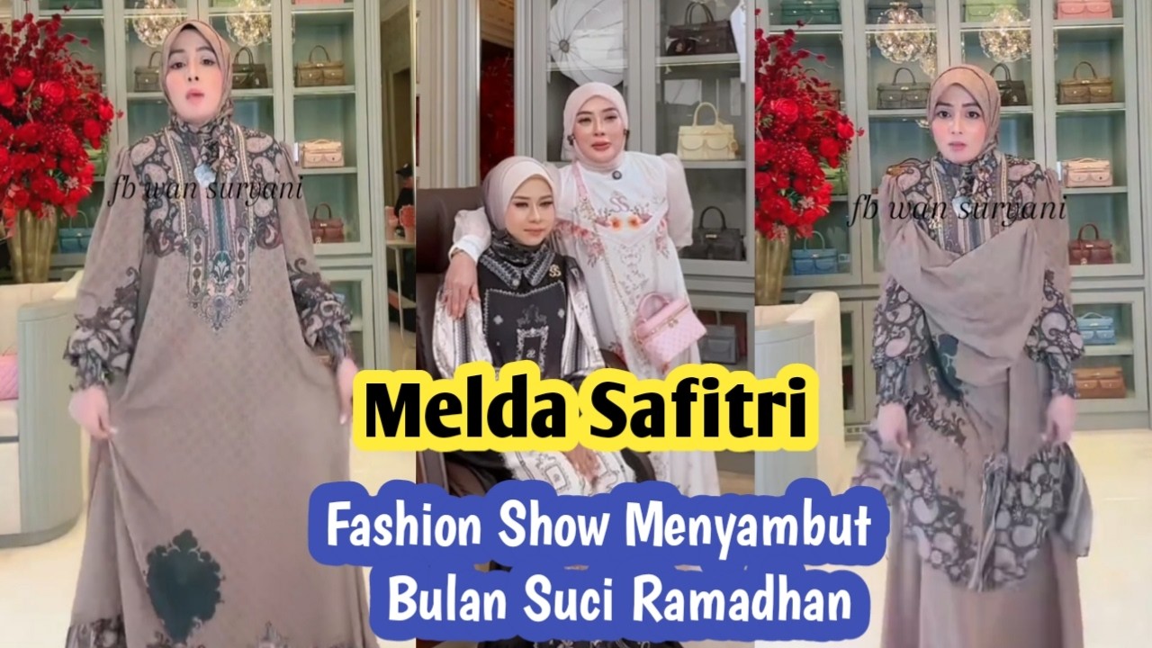 Melda Safitri Menyambut Bulan Ramadhan⁉️ Promo Busana Muslim Cantik Di Ss Store Sella Saukia 
