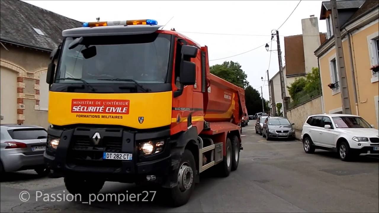 UIISC | Départ inondations + Démonstration CCFS | UIISC 1 Nogent-le-Rotrou