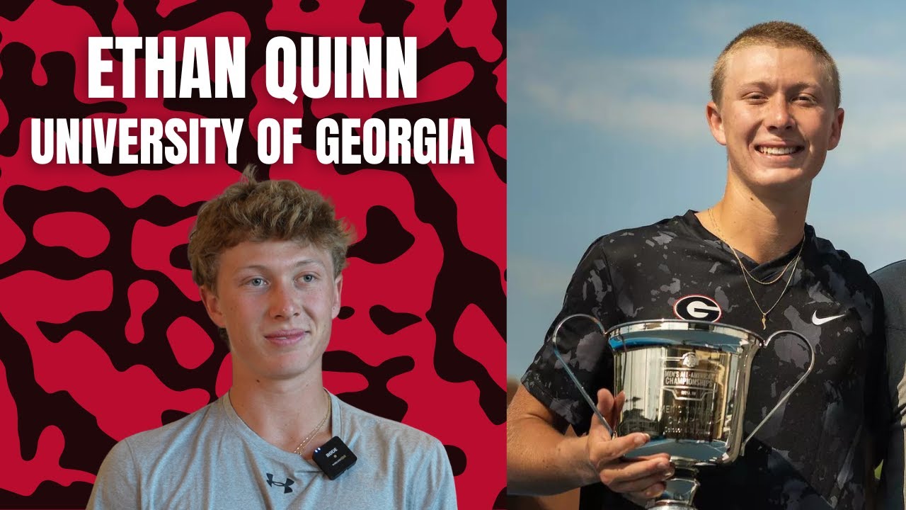 Kalamazoo Champion, ITF Champion, ITA College Champion - Ethan Quinn Georgia Men's Tennis Interview