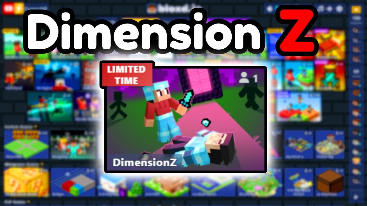 Dimension Z (new bloxd gamemode)