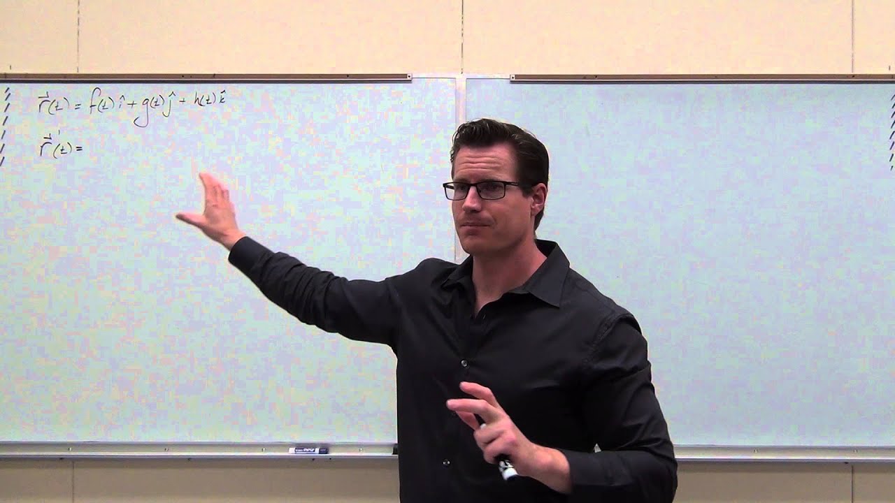 Calculus 3 Lecture 12.2:  Derivatives and Integrals of Vector Functions