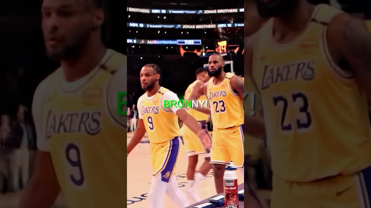 LeBron PLAYS with his Son 😳🏀