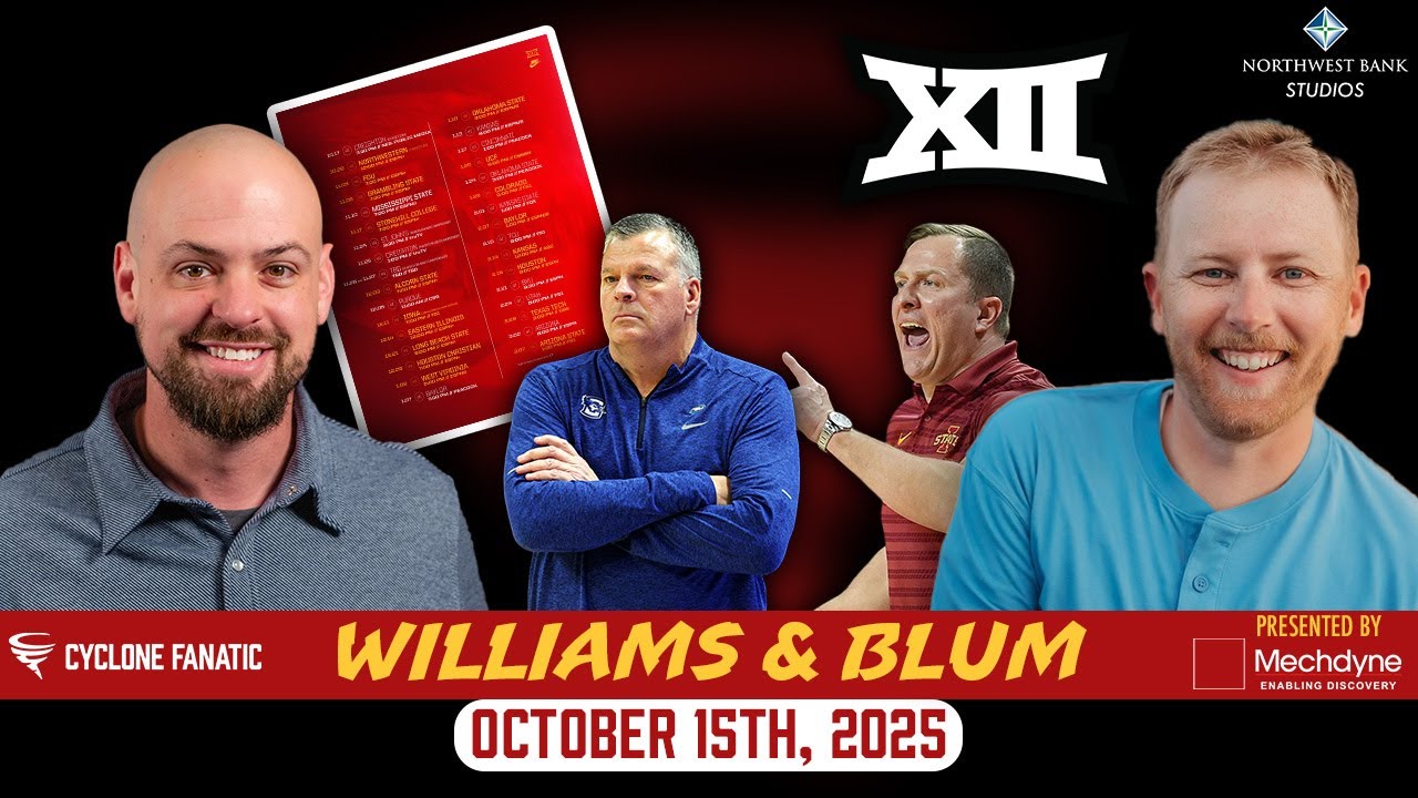 Williams & Blum: Iowa State-Creighton set to scrimmage, Big 12 slate, and mailbag questions