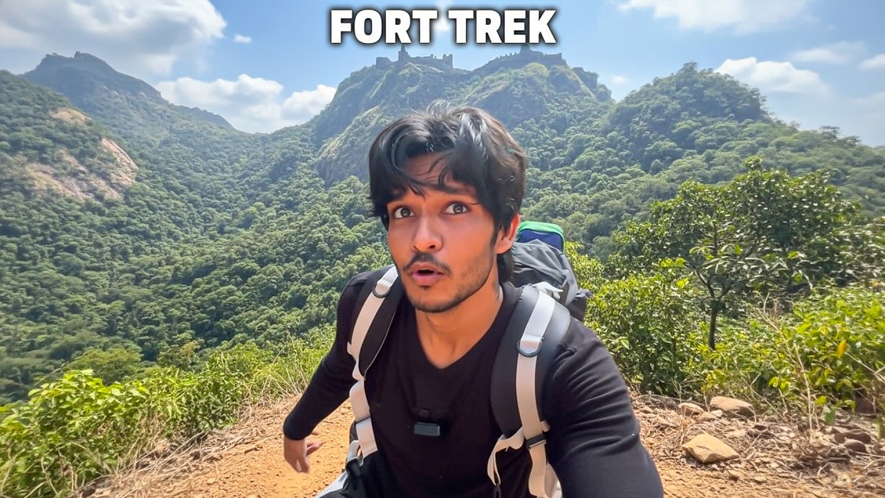 3 Hours to Chanderi Killa Top! | My Toughest Trekking Day