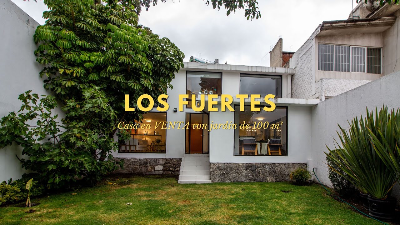 SE VENDE CASA CON JARDÍN DE 100 M² EN LOS FUERTES, PUEBLA