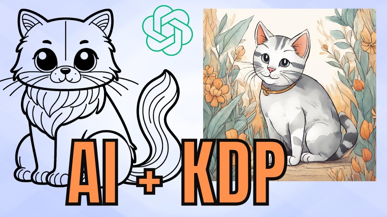 How to Create Kids Coloring Book with AI and Canva