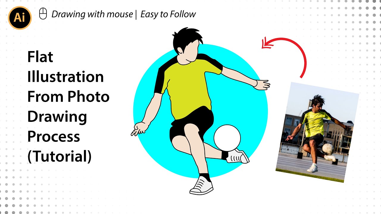 How to Make Simple Illustration from Photo in Adobe Illustrator
