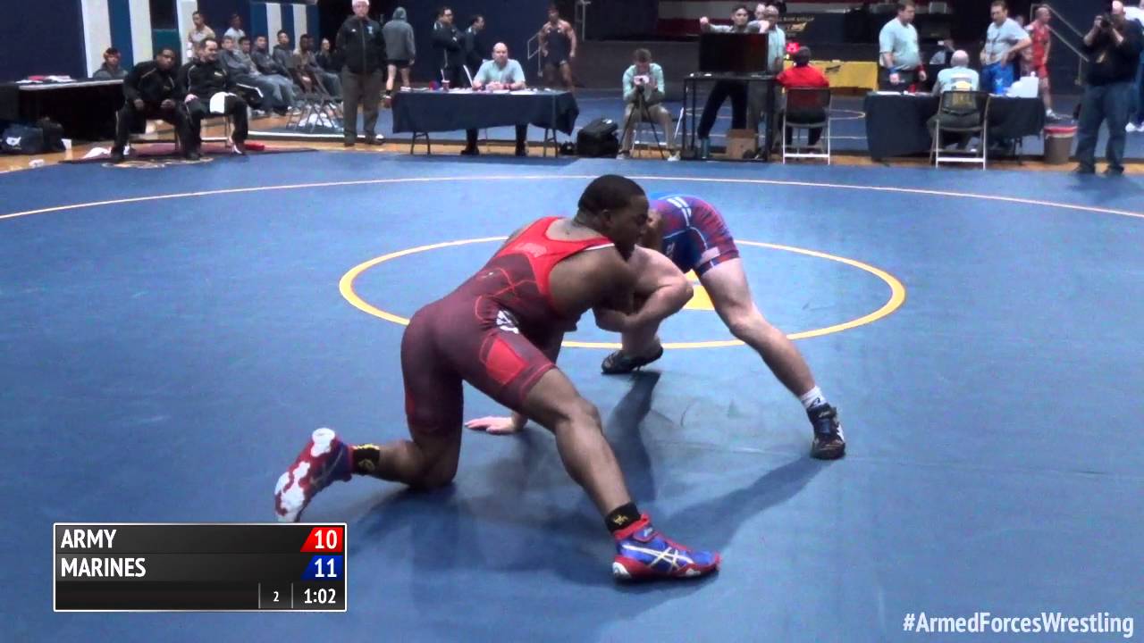 70 kg - Isaac Dukes (Army) vs. Bryce Saddoris (Marines)