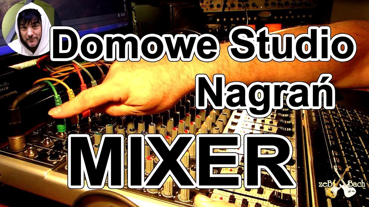 Domowe studio nagrań -Mixer