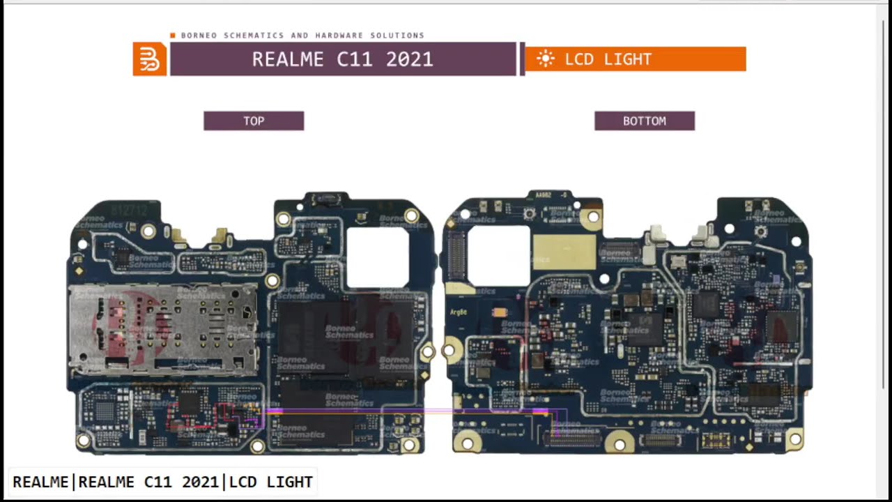 Realme c11 (2021) Schematic Diagram all Section Jumper Ways Hardware Solutions... #shorts