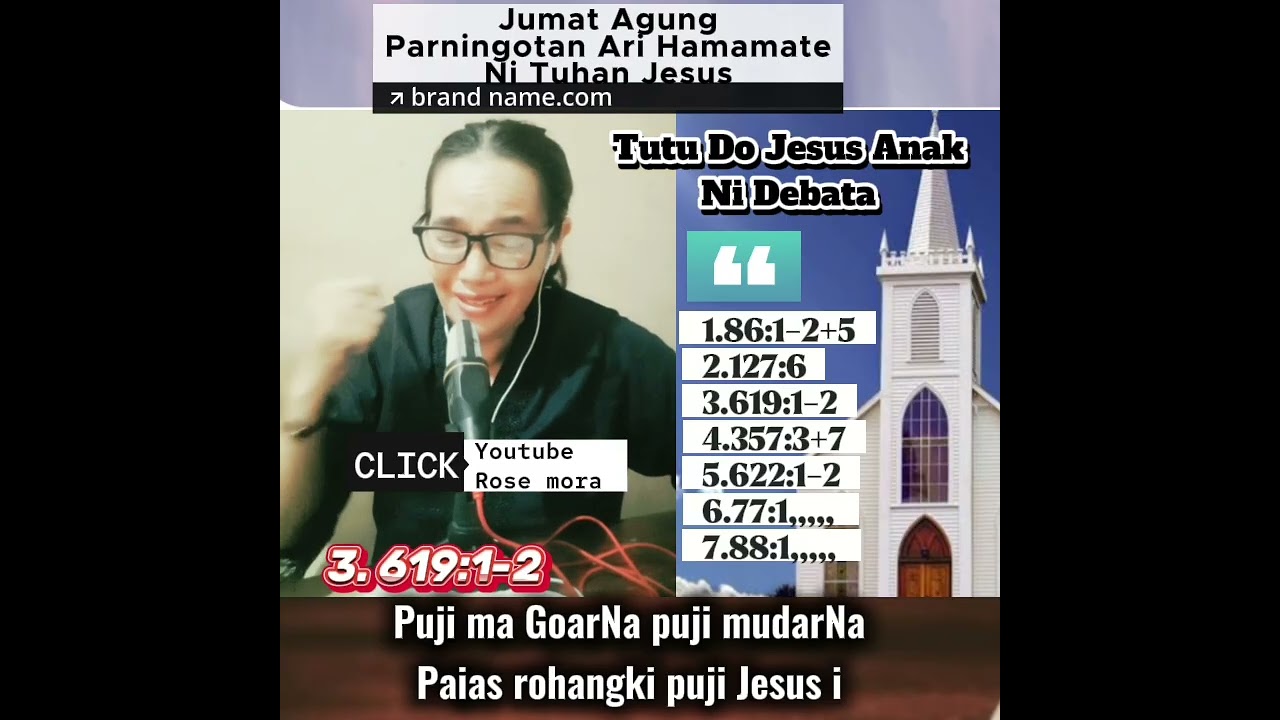 Ende tu Jumat Agung 3 April 2026#cover_rose_mora #musikbox 