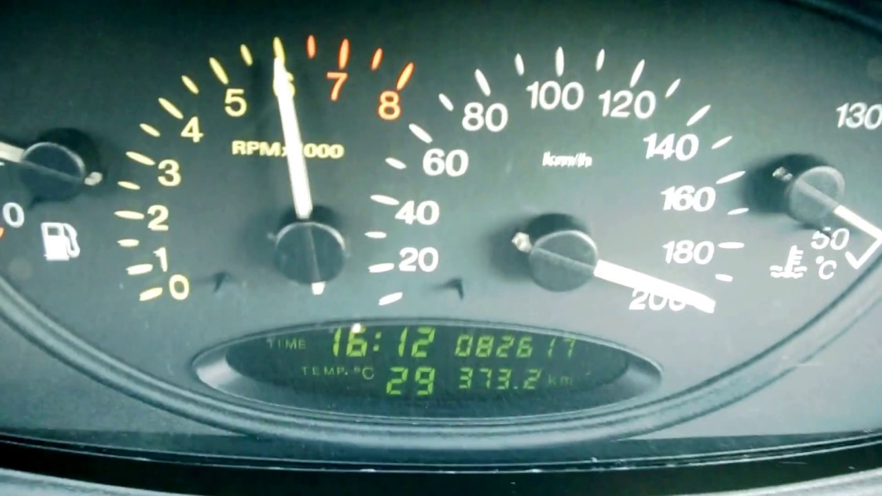 Lancia Y 1.2 16v 86cv - Top Speed (200 km/h)