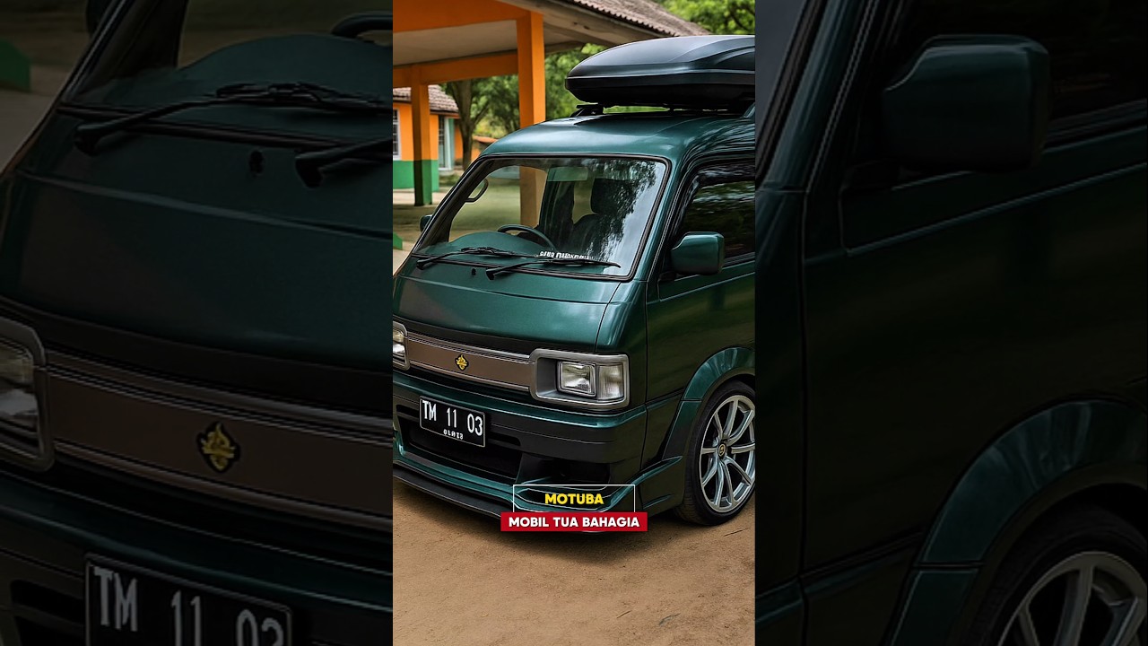Bikin pangling, mobil tua ini setelah dimodifikasi oleh Ai #suzukicarry #modifikasi #mobiltua