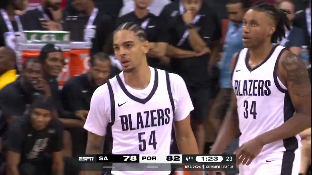 Michael Devoe Highlights (29 Points) | Trail Blazers vs Spurs | NBA Summer League