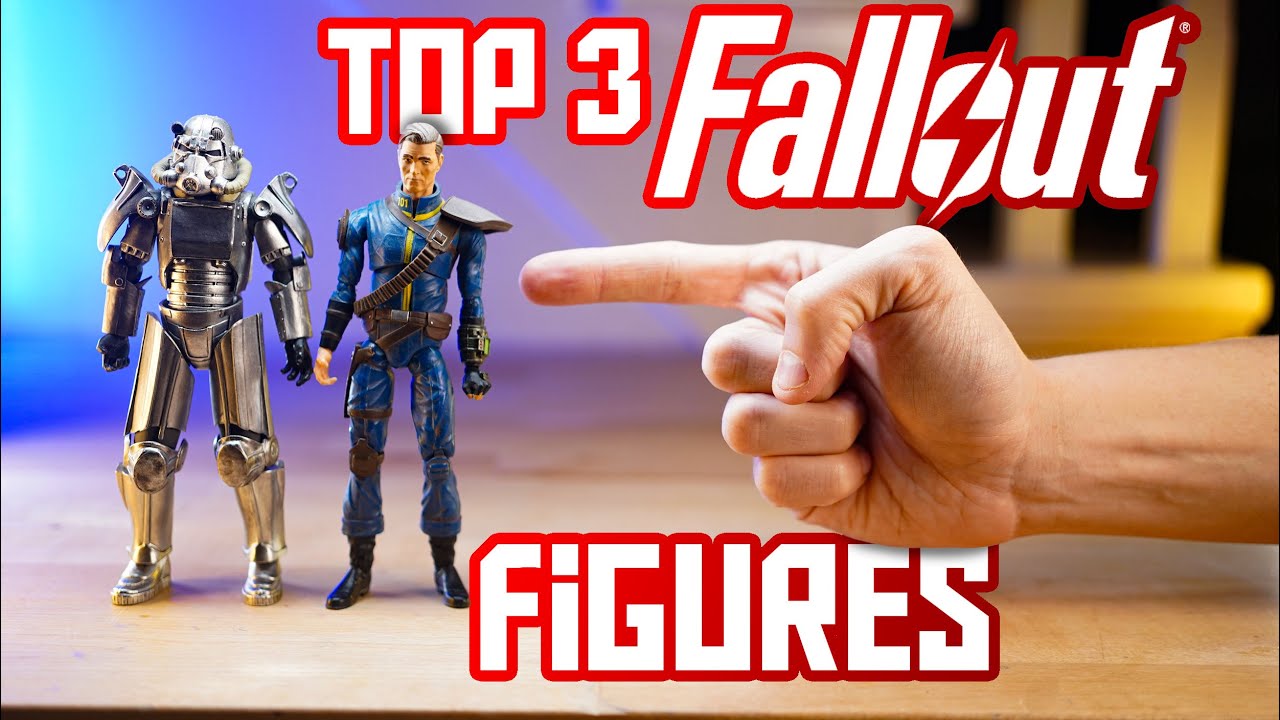 Топ-3 НАСТОЯЩИХ фигурки Fallout! — Стрельба и обзор