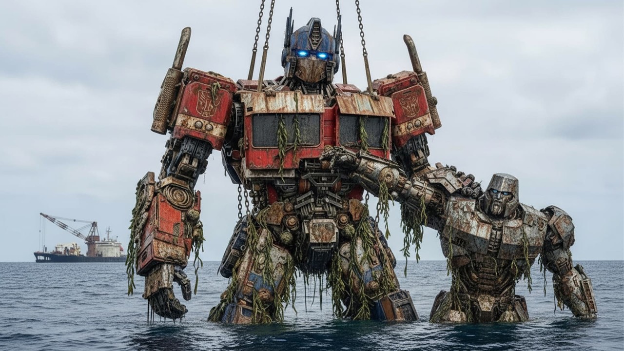 🔥 Lost for Decades 😱| Rescue & Recovery Megatron After  Epic Battle with Optimus Prime 100 Years Ago