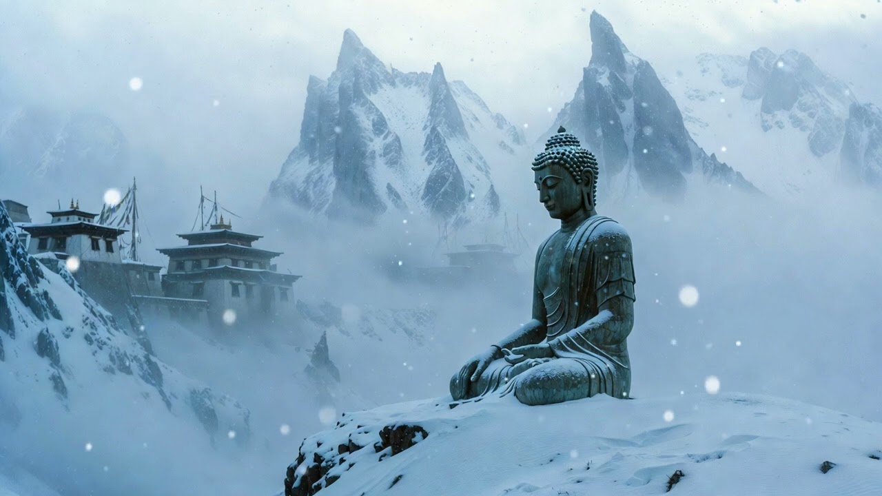 10 Minutes of Himalayan Silence: Deep Winter Meditation for Inner Peace | Pure Zen Library