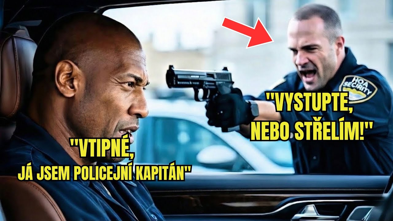 Rasistický hlídač mířil zbraní na černocha – nevěděl, že je to policejní kapitán
