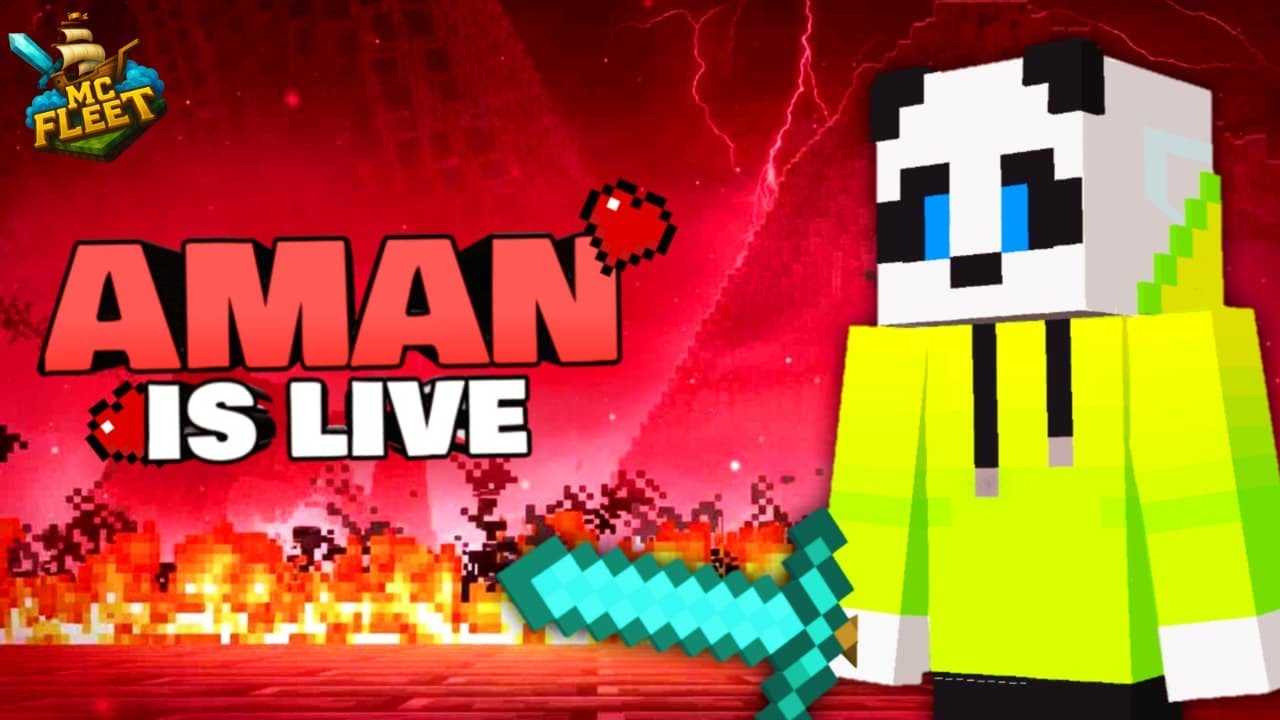 🔴Minecraft Mcfleet Season 2 Live | Hindi | @McFleetDotNet @GamerFleet #minecraft #shortslive #live