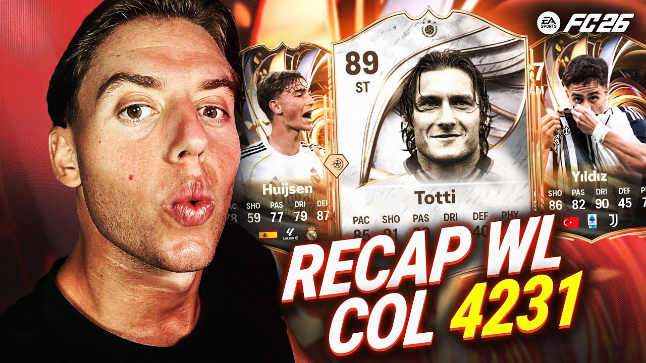 🏆 SONTUOSA WL CON TOTTI-YILDIZ & HUIJSEN SBC 🔥 [FC 26 FUT CHAMPIONS]