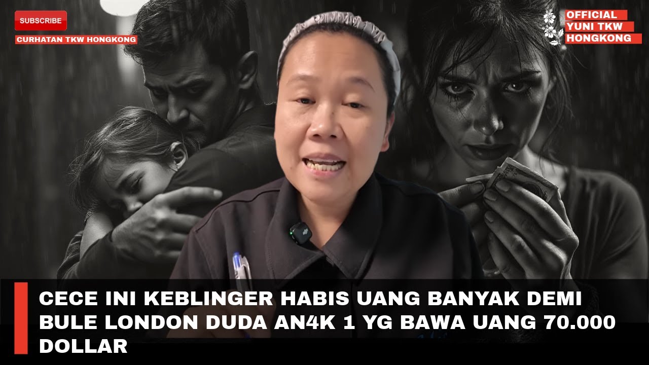 CECE INI KEBLINGER HABIS UANG BANYAK DEMI BULE LONDON DUDA AN4K 1 YG BAWA UANG 70.000 DOLLAR 