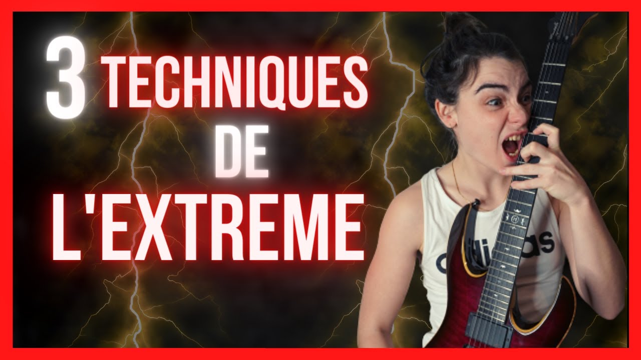 Ces 3 TECHNIQUES EXTRÊMES que seul 5% des guitaristes maîtrisent RÉELLEMENT