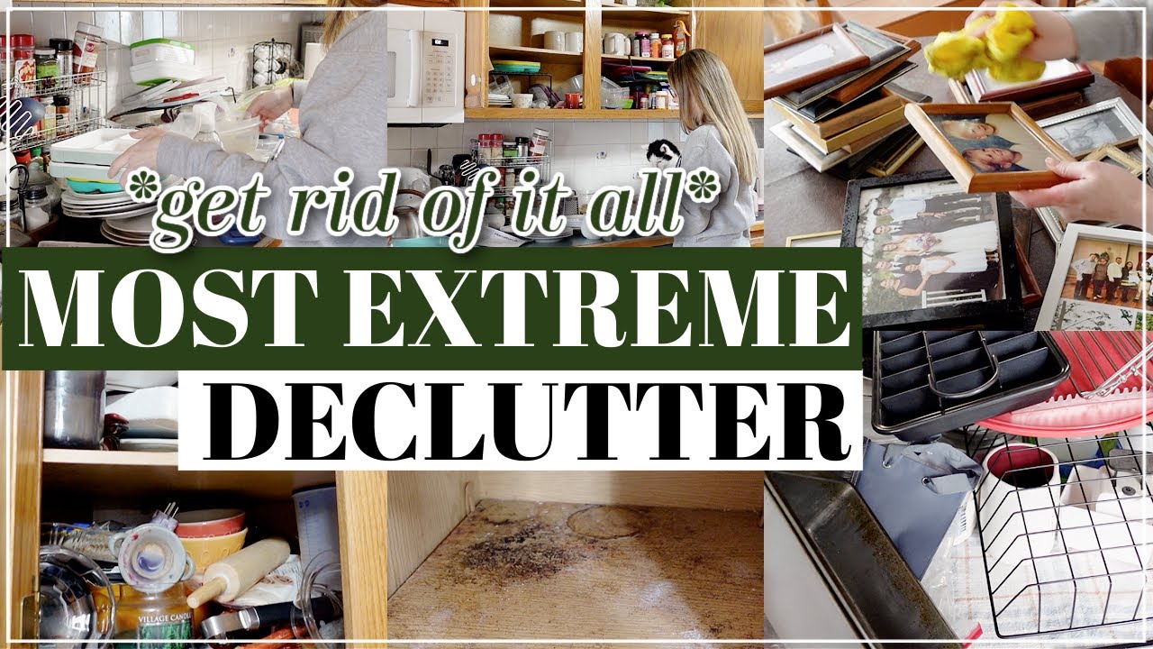 HOARDERS Extreme Declutter / THROWING EVERYTHING OUT 2024 / Decluttering, Organizing, & Cleaning!