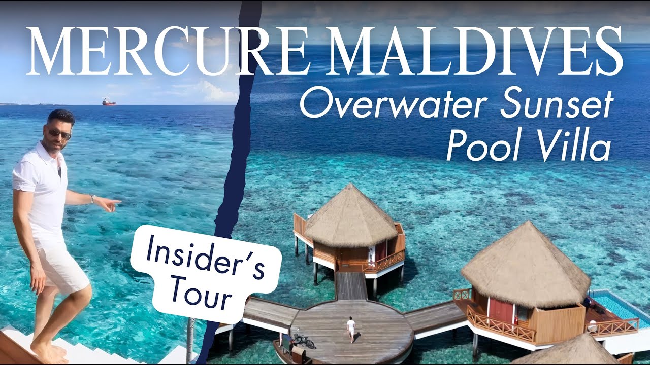 Mercure Maldives Kooddoo: INSIDE the Over Water Pool Villa 💧 Lagoon Life & Private Pool (2025)