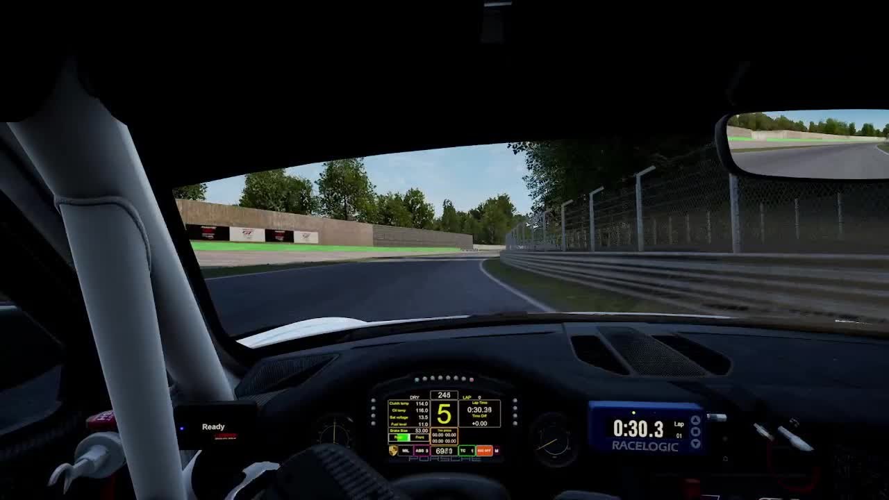 ACC Monza Porsche 935 GT2 (Dry) Track Guide (Hotlap + Telemetry)