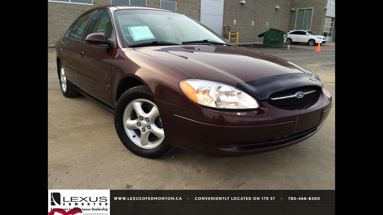 Pre Owned Red 2000 Ford Taurus SE Review | Bowdon Alberta