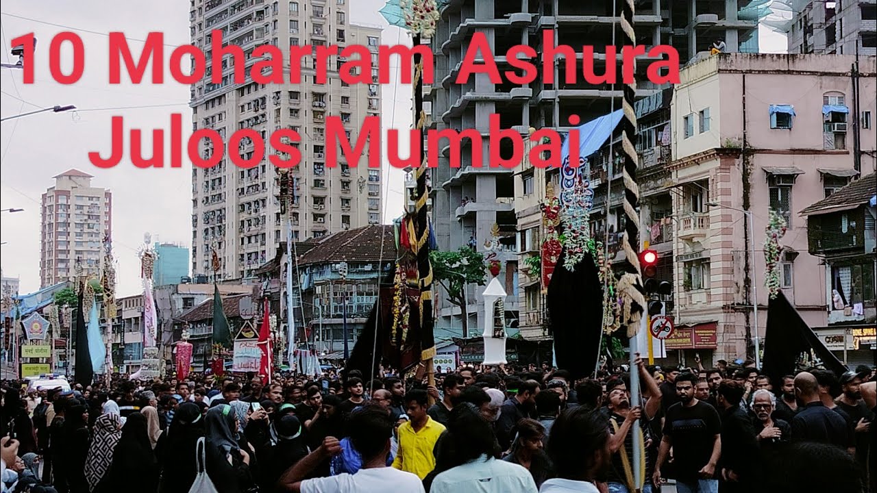 10 moharram juloos Mumbai Zainabia to Rehmatabad