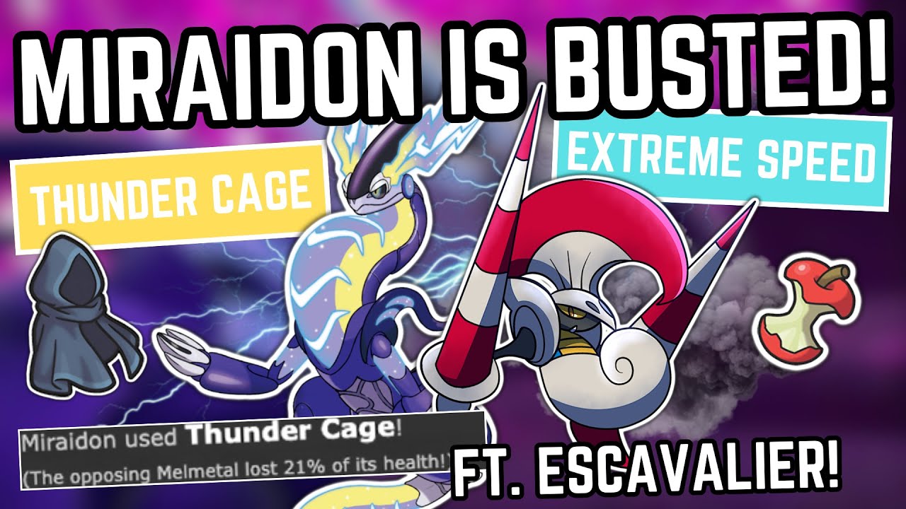 NEVER LET MIRAIDON HACK! (ft. Escavalier) | Pokemon Showdown