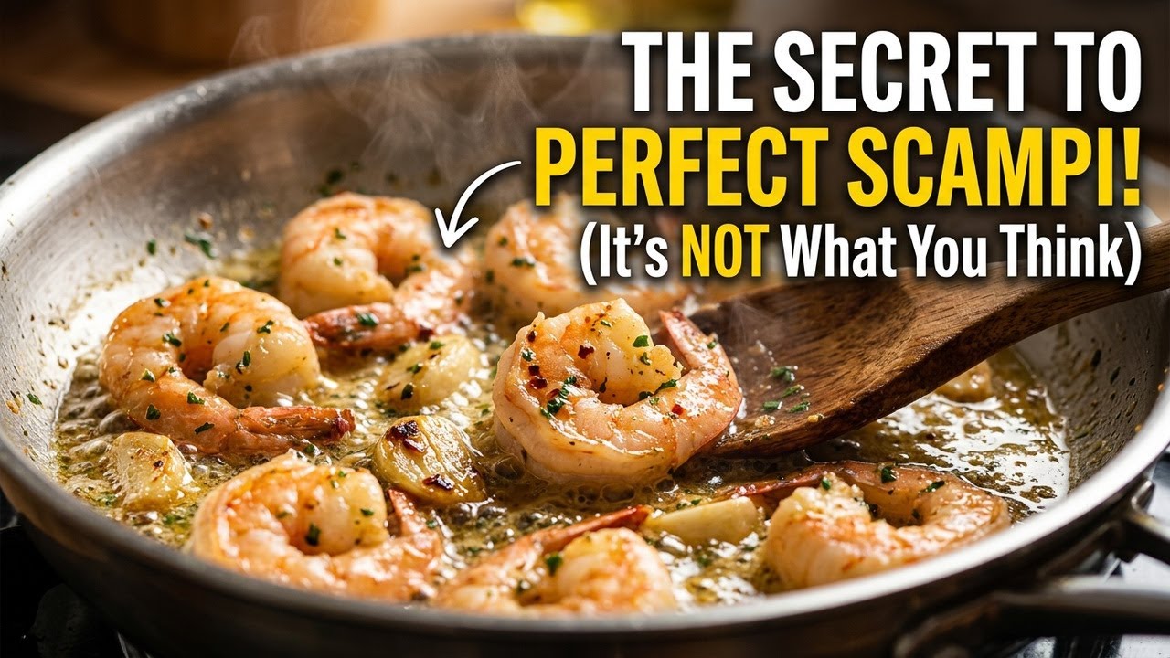 How to Make Classic Shrimp Scampi