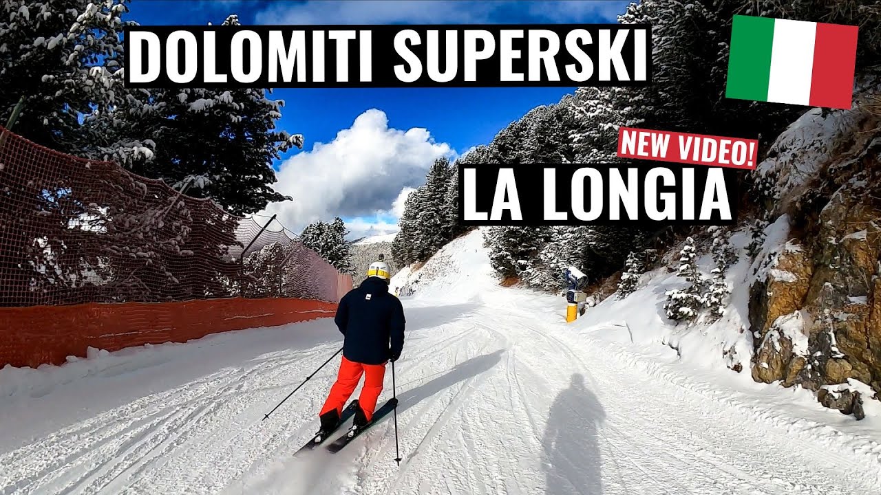 Dolomiti Superski - La Longia, Seceda to Ortisei - New video!