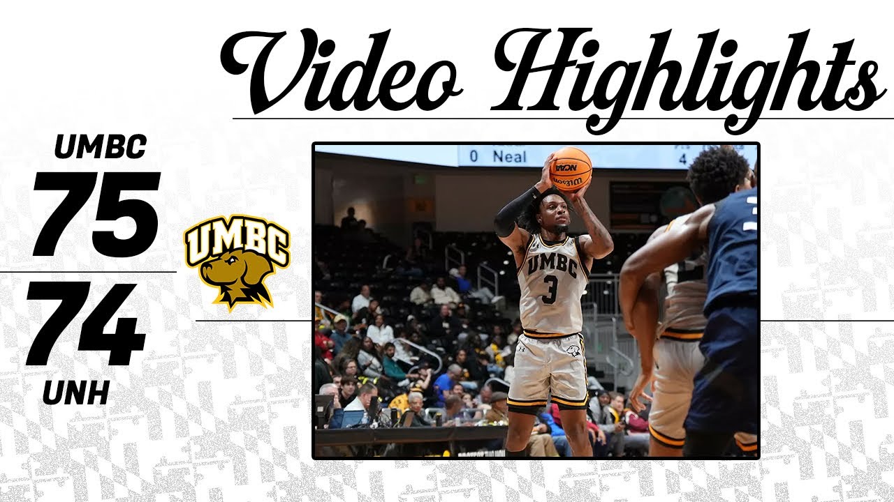 UMBC Men's Basketball vs New Hampshire | 1/10/26
