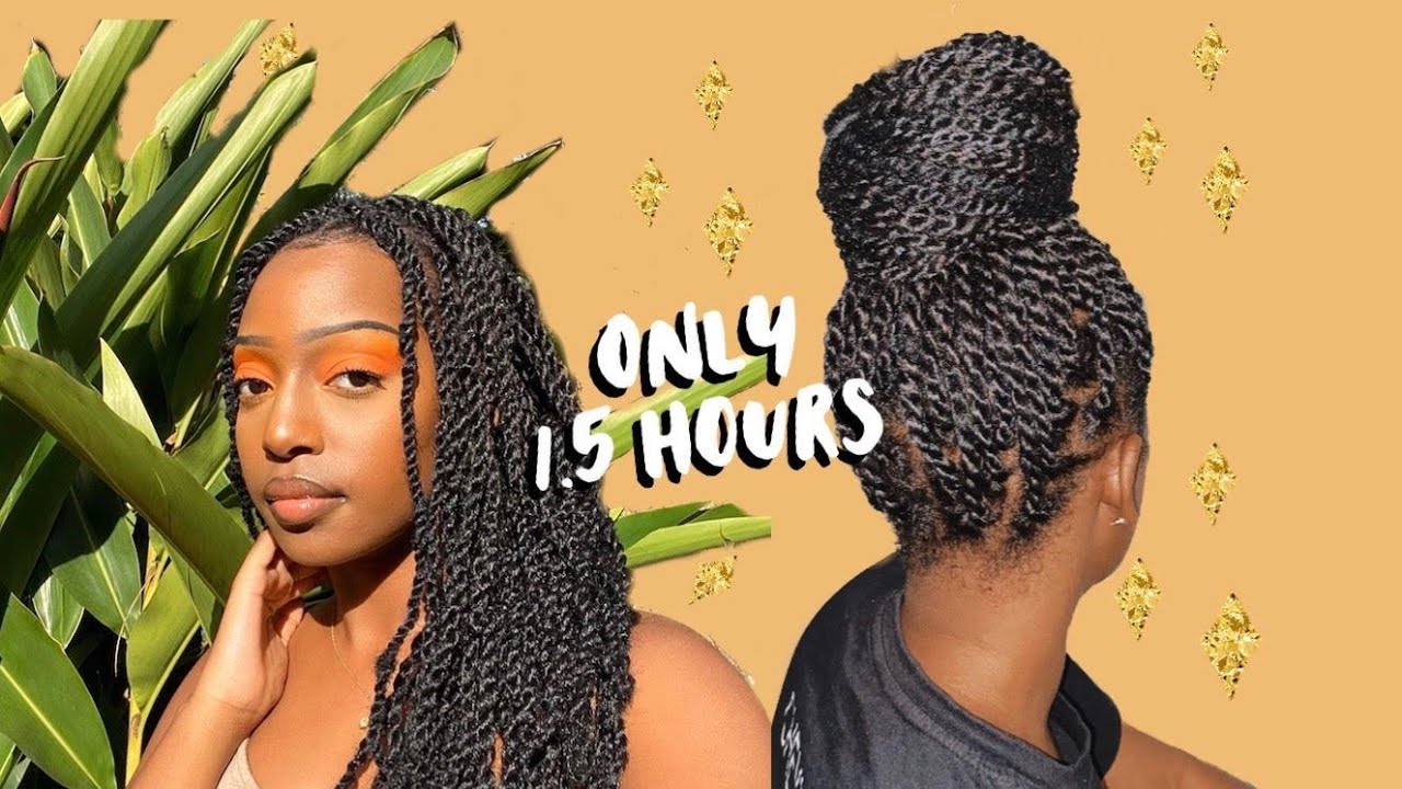 BOHEMIAN MARLEY TWISTS Protective Style On NATURAL HAIR | BEGINNER FRIENDLY | cheymuv