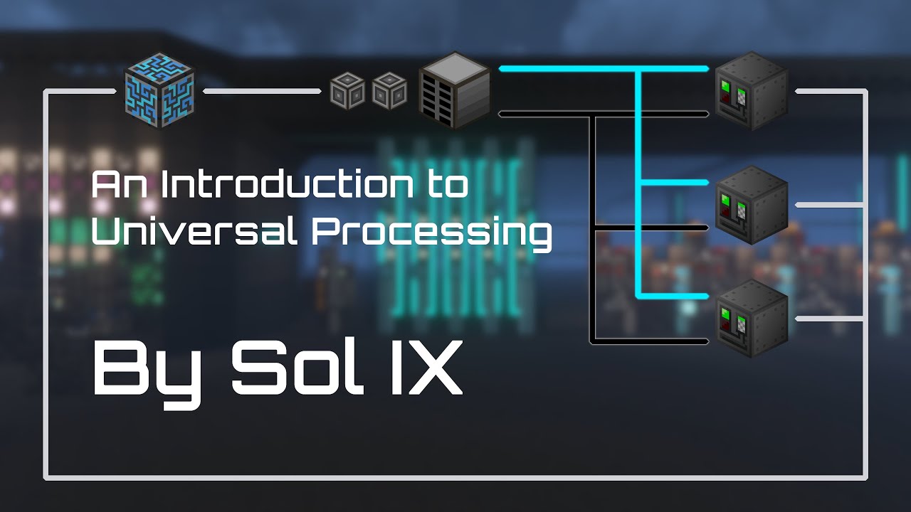Universal Automation: A genius solution for a modded minecraft problem. Gregtech New Horizons 2.7