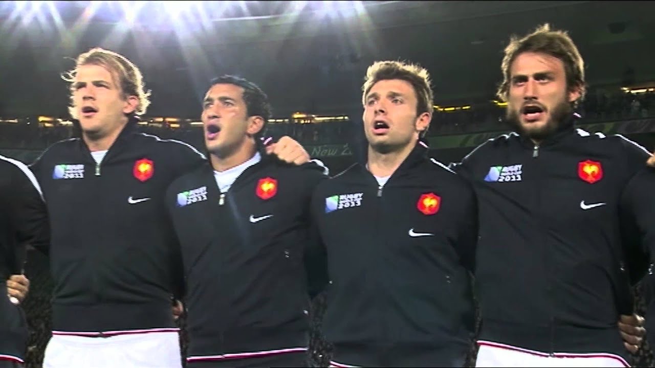 Will Martin sings La Marseillaise at RWC 2011