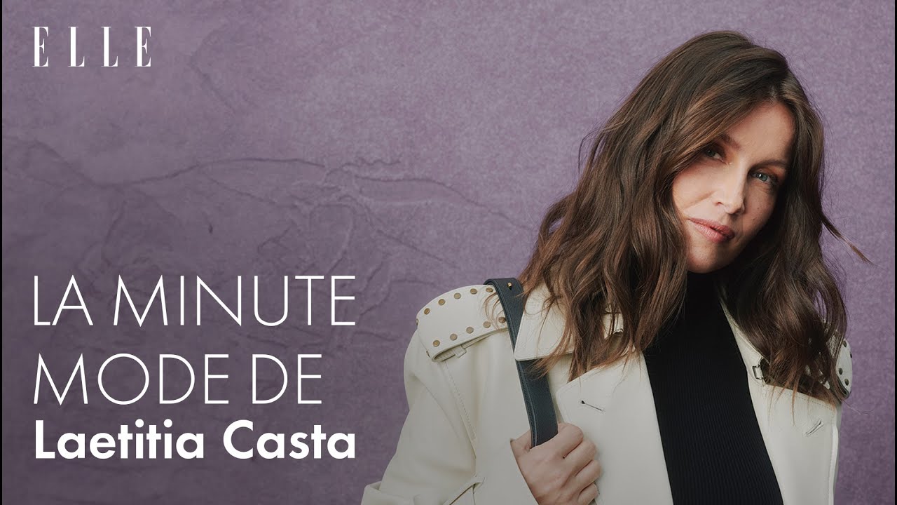 Une minute de mode avec Laetitia Casta