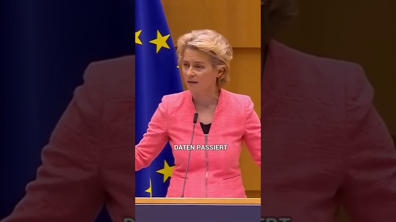 Von der Leyen verr&auml;t sich: Digitale ID f&uuml;r TOTALE Kontrolle!