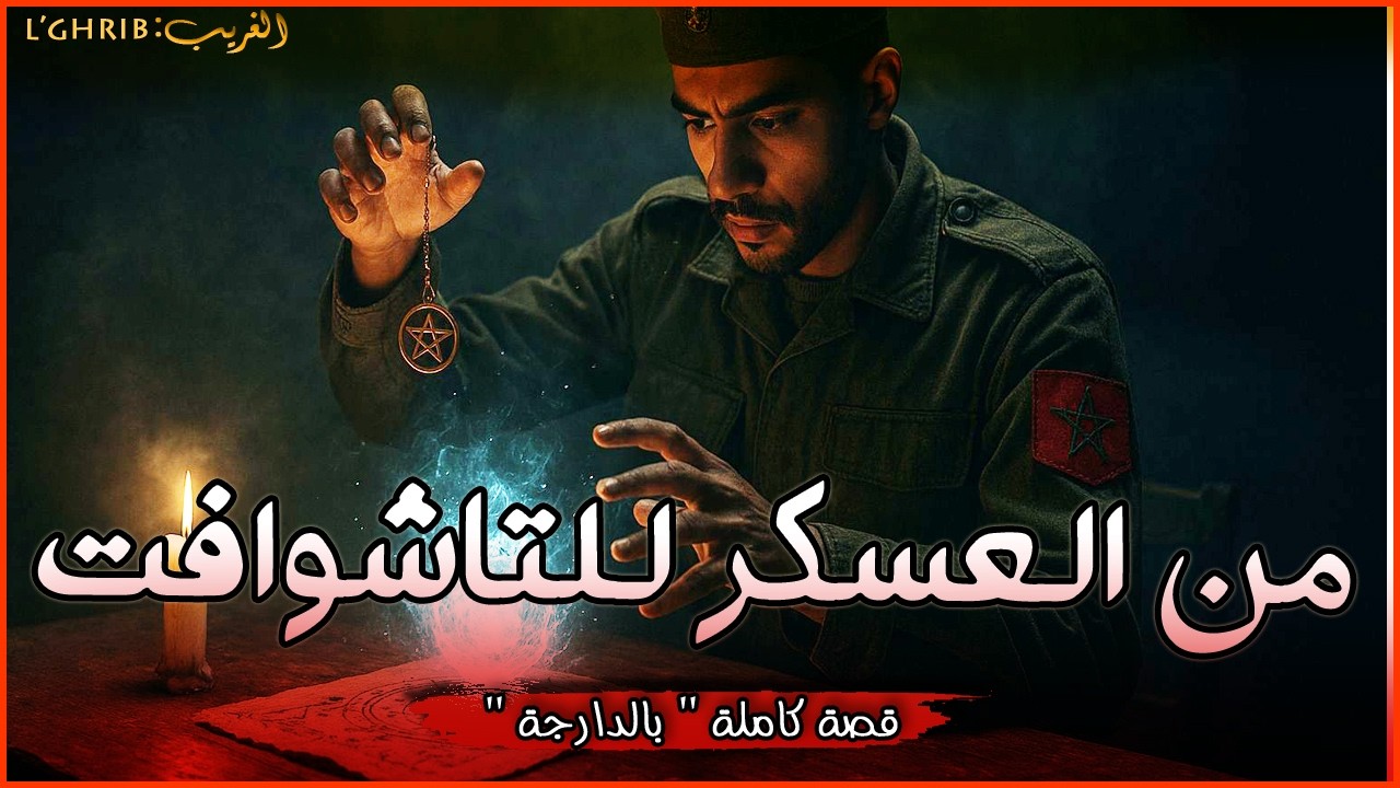 العسكري الساحر ، قصة كاملة بالذارجة ،لغريبlghrib