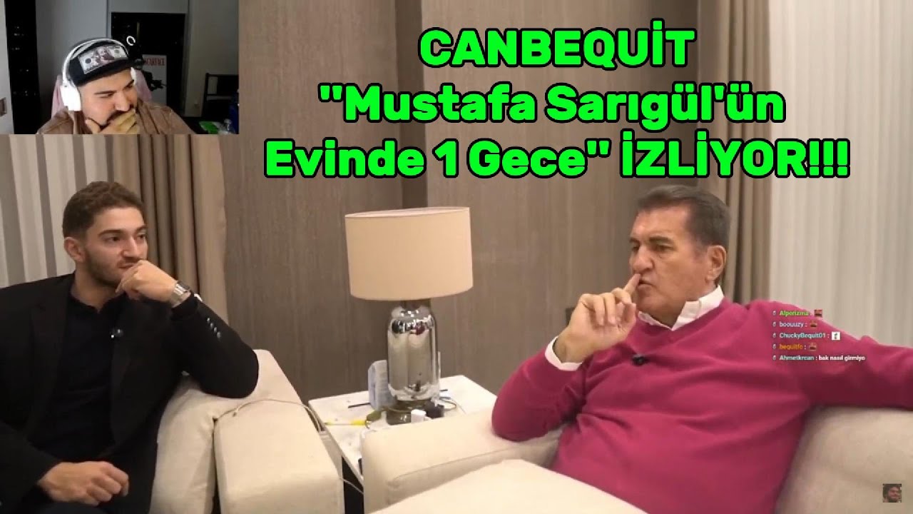 Canbequit - Testo Taylan MUSTAFA SARIGÜL'ÜN EVİNDE 1 GECE İzliyor!! @testotaylan