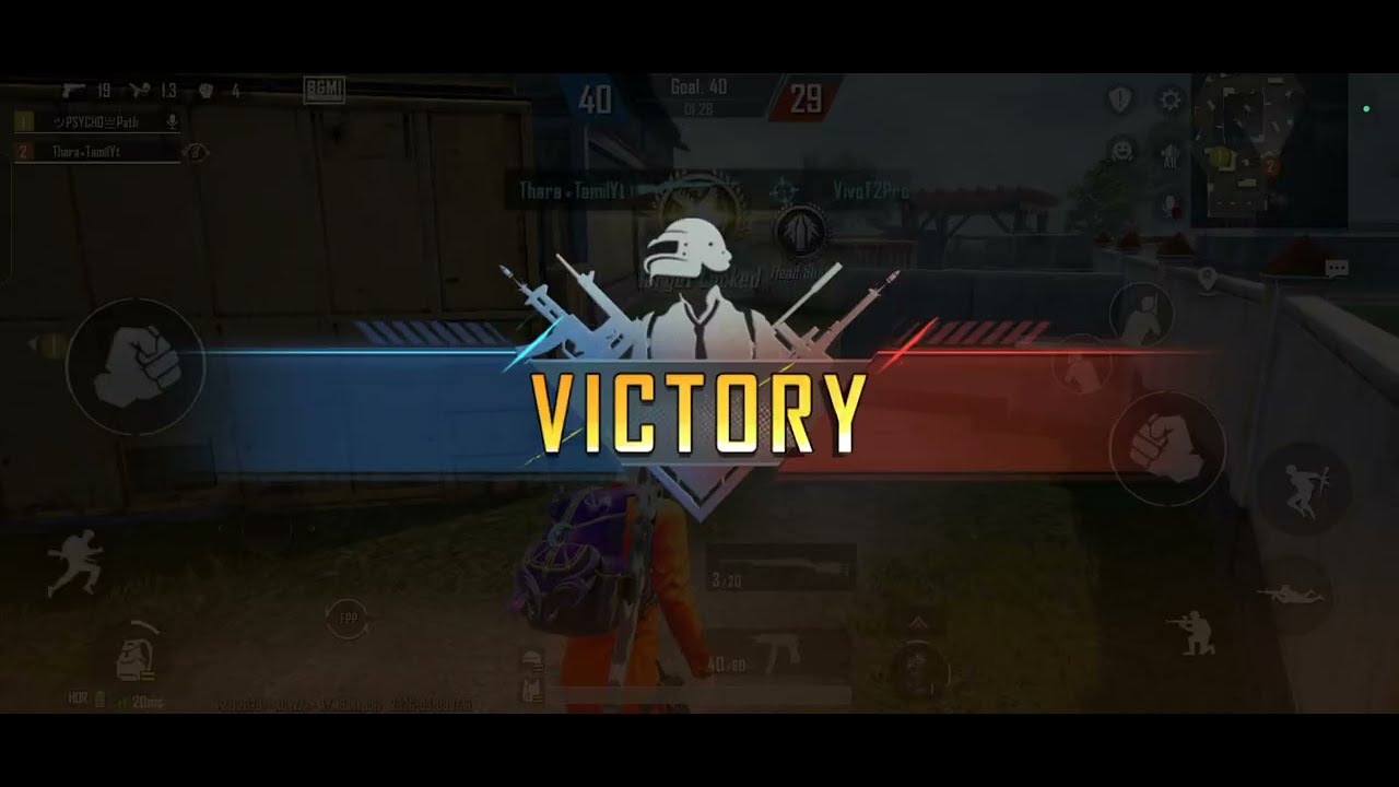 TDM room match 2 vs 2 m416