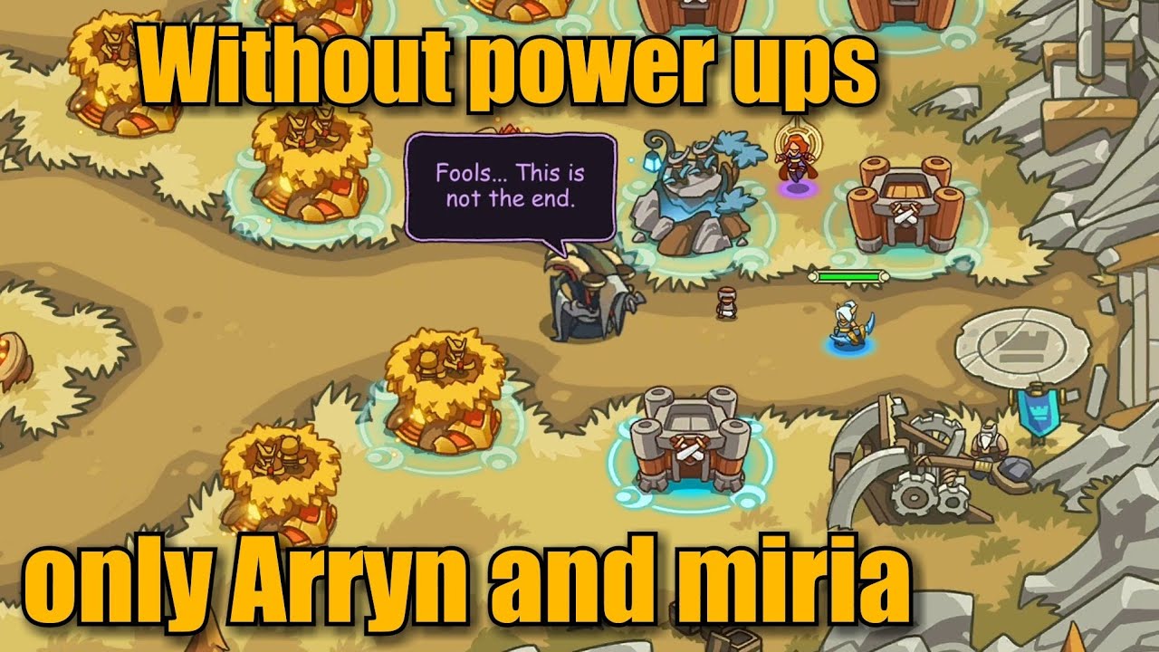 Empire Warriors Td Level 20 With 2 Heroes - No power ups