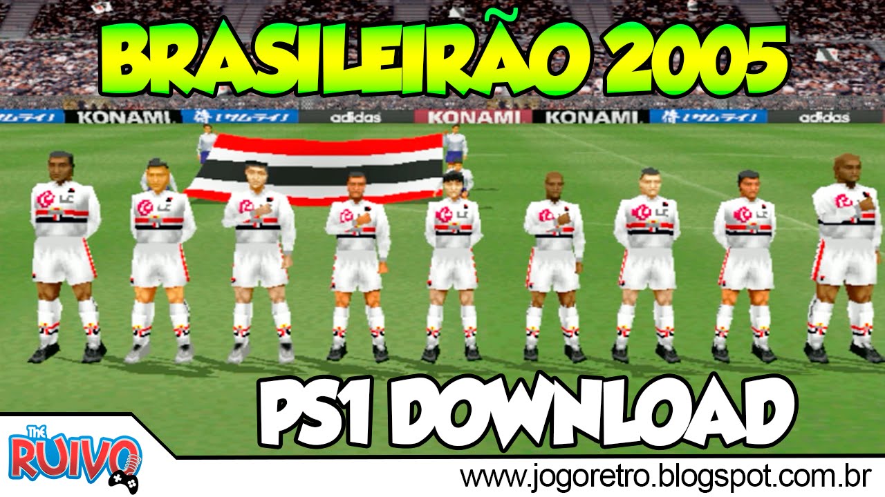 Campeonato Brasileiro 2005 (WE2002) no PlayStation 1