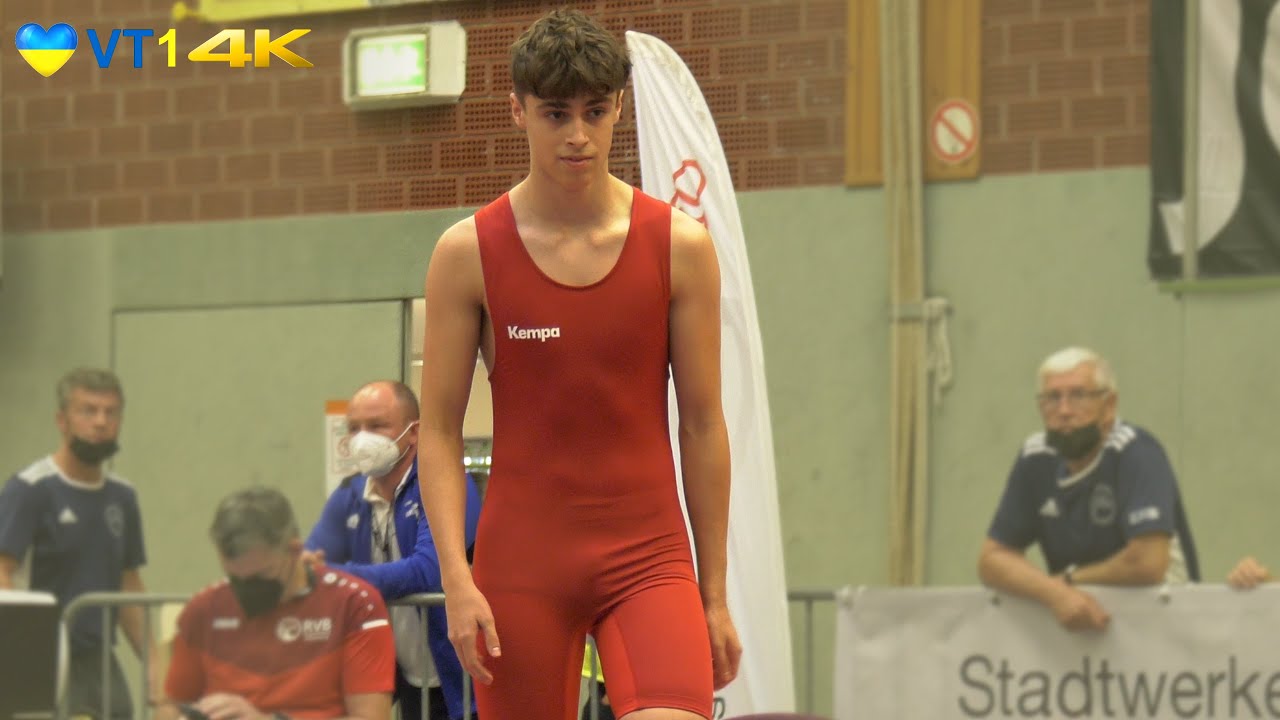 🤼 | Wrestling | German Championships 2021 Cadets (Freestyle) - 71kg R 1 | MÜLLER vs. ABUALJUBAIN