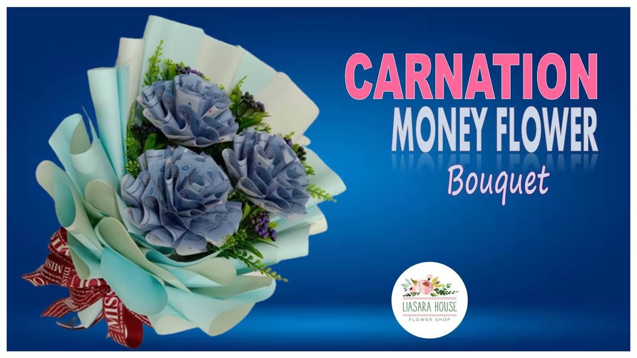 Learn How To Make Gorgeous Carnation Money