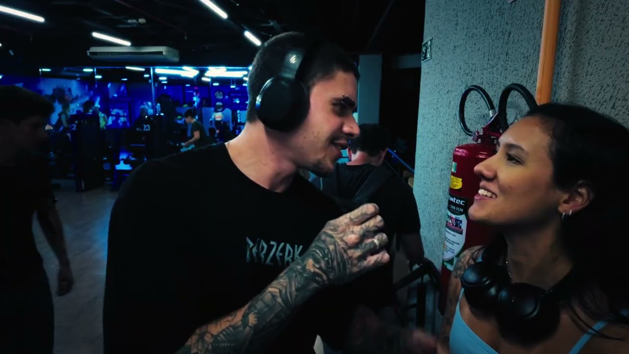 Um dia fora do comum e puro caos Treino de Costas
